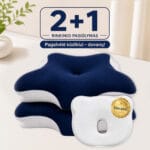 Sensia „Drugelis“ ergonominių pagalvių komplektas 2+1